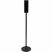 3135-Floor stand for hand disinfectant dispenser, black